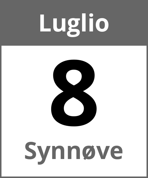 Festa Synnøve Luglio 8.7.