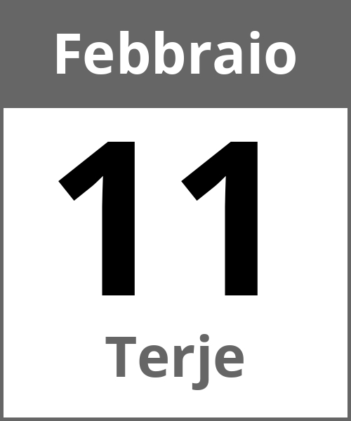 Festa Terje Febbraio 11.2.