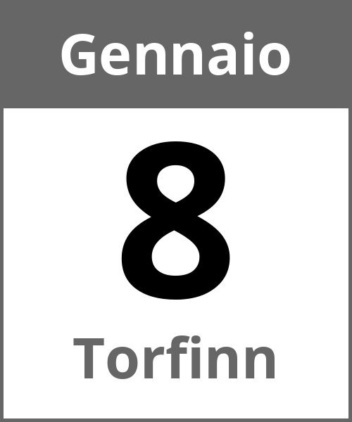 Festa Torfinn Gennaio 8.1.