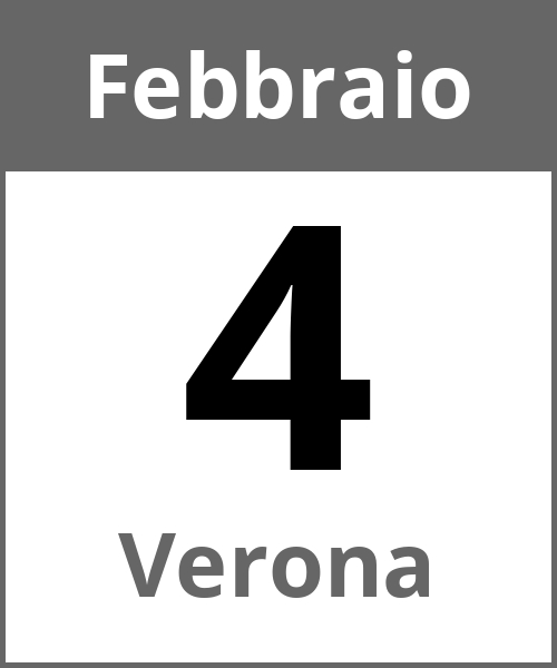 Festa Verona Febbraio 4.2.