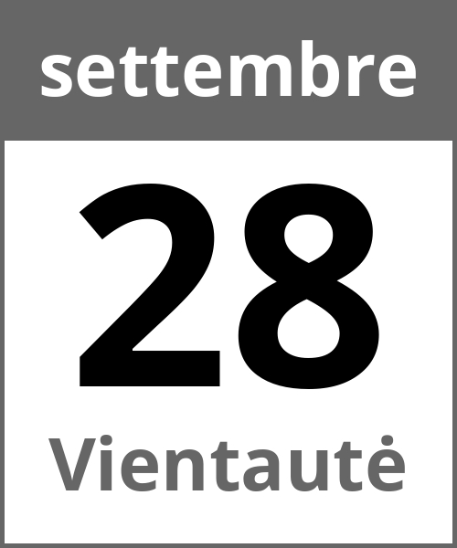 Festa Vientautė settembre 28.9.