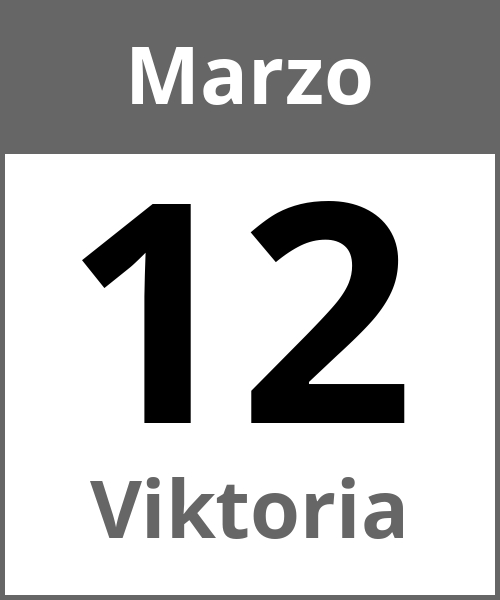 Festa Viktoria Marzo 12.3.