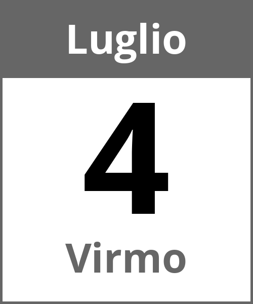 Festa Virmo Luglio 4.7.