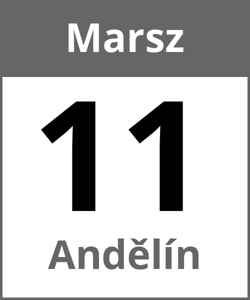 Swieto Andělín Marsz 11.3.