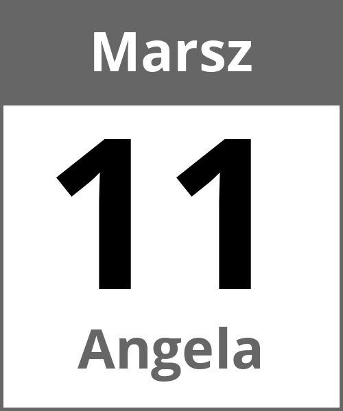 Swieto Angela Marsz 11.3.