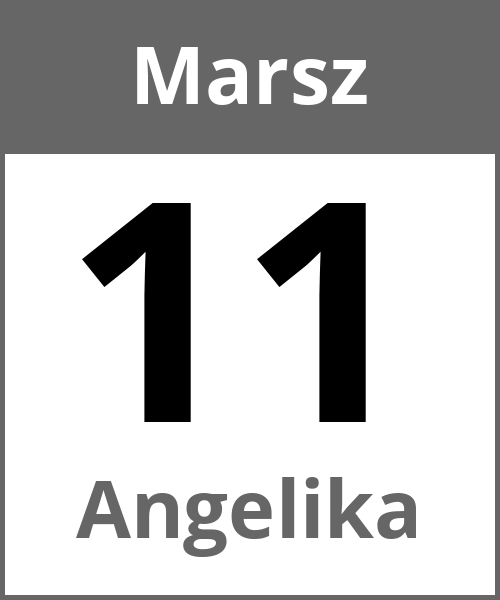 Swieto Angelika Marsz 11.3.