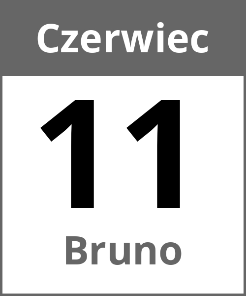 Swieto Bruno Czerwiec 11.6.