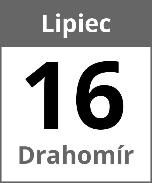 Swieto Drahomír Lipiec 16.7.