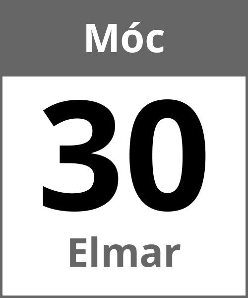 Swieto Elmar Móc 30.5.