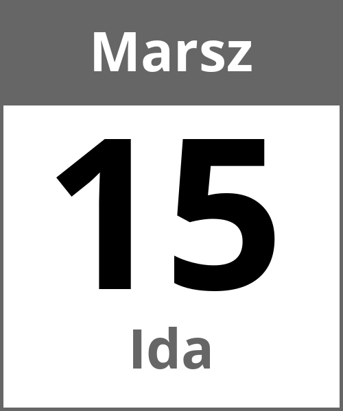 Swieto Ida Marsz 15.3.