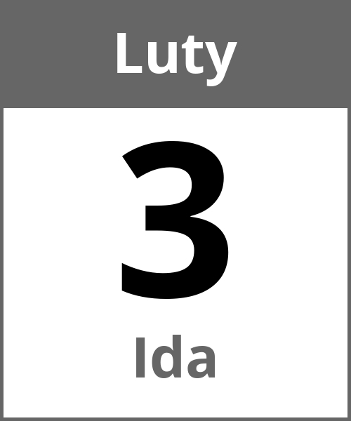 Swieto Ida Luty 3.2.