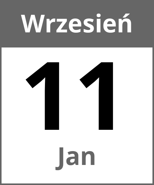 Swieto Jan Wrzesień 11.9.