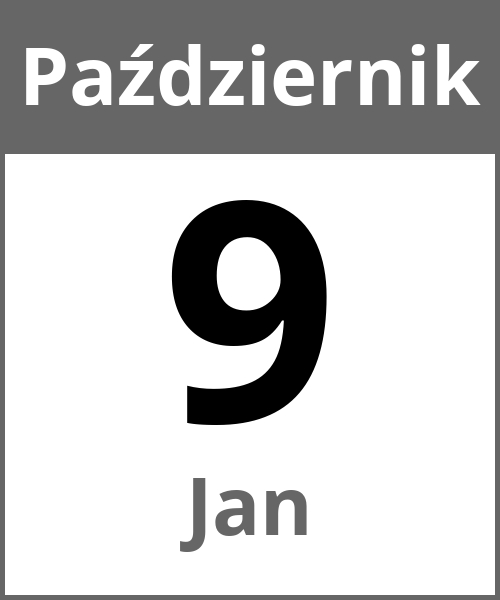 Swieto Jan Październik 9.10.