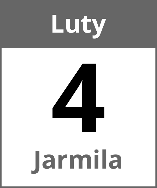 Swieto Jarmila Luty 4.2.