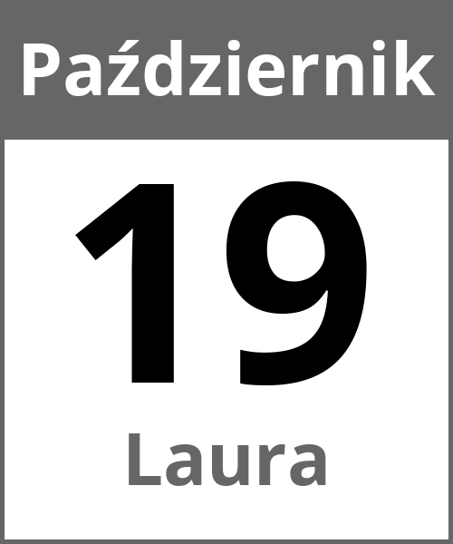 Swieto Laura Październik 19.10.