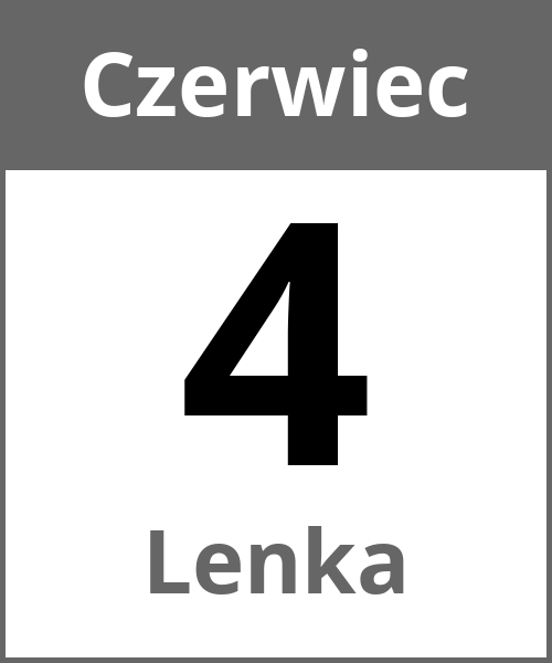 Swieto Lenka Czerwiec 4.6.