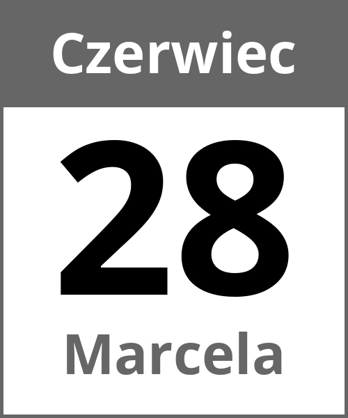 Swieto Marcela Czerwiec 28.6.