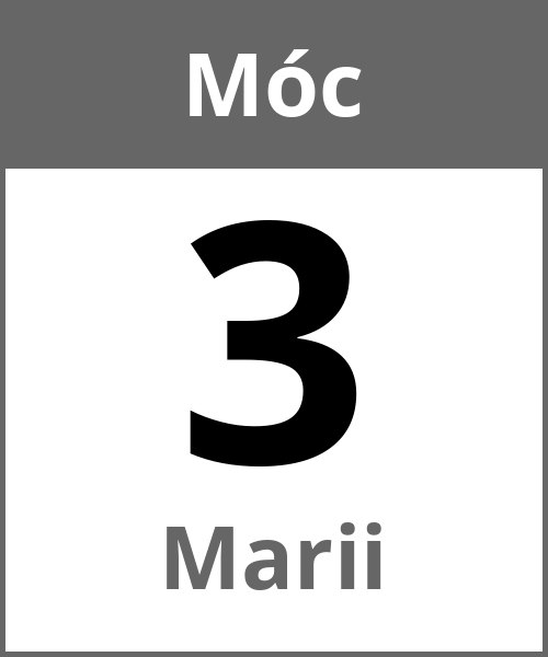 Swieto Marii Móc 3.5.