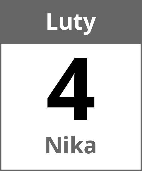 Swieto Nika Luty 4.2.