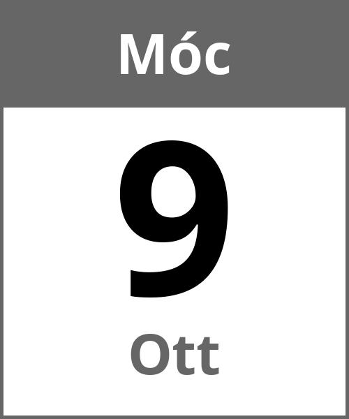 Swieto Ott Móc 9.5.