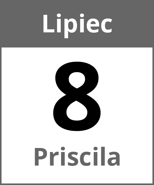 Swieto Priscila Lipiec 8.7.