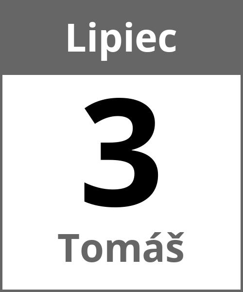 Swieto Tomáš Lipiec 3.7.