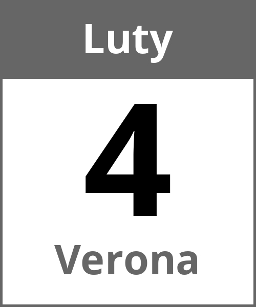 Swieto Verona Luty 4.2.