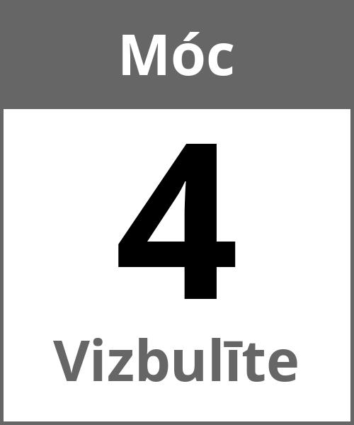 Swieto Vizbulīte Móc 4.5.