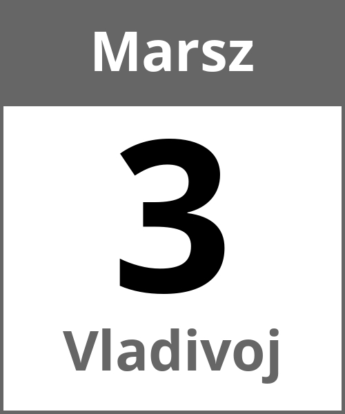 Swieto Vladivoj Marsz 3.3.