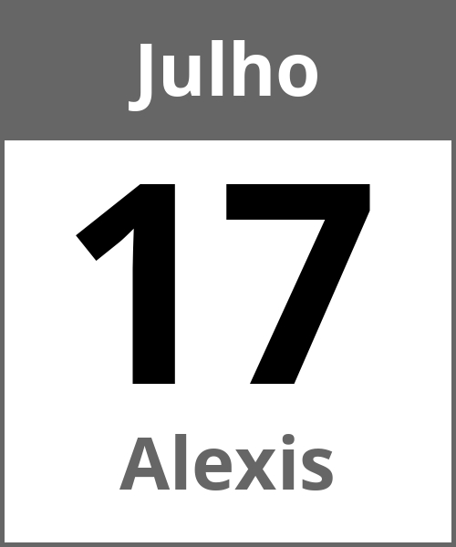 Festa Alexis Julho 17.7.