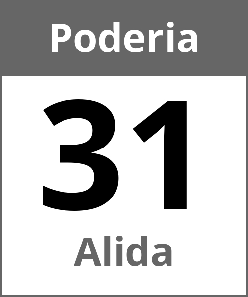 Festa Alida Poderia 31.5.