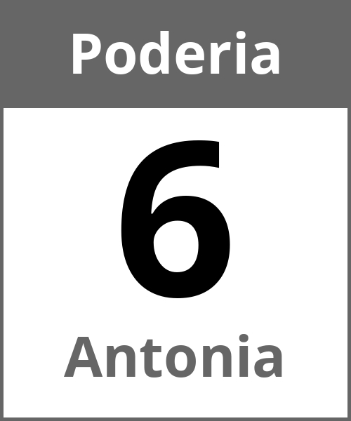 Festa Antonia Poderia 6.5.