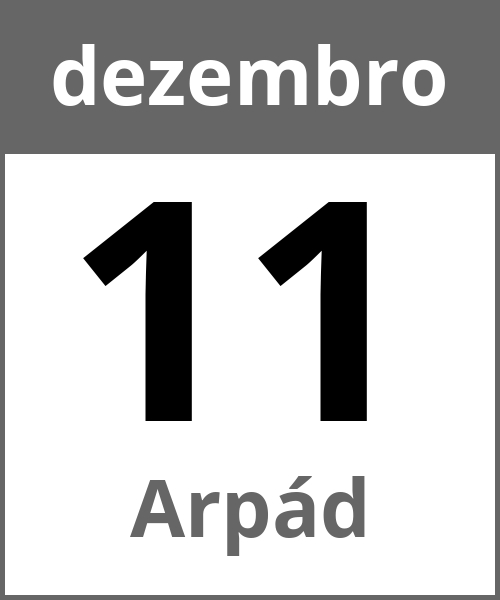 Festa Arpád dezembro 11.12.