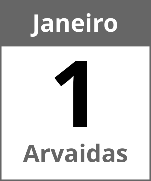 Festa Arvaidas Janeiro 1.1.