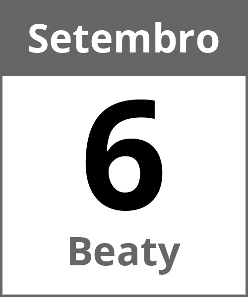 Festa Beaty Setembro 6.9.