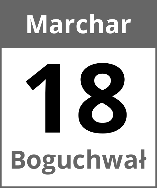 Festa Boguchwał Marchar 18.3.