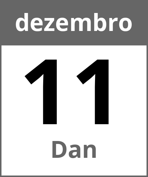 Festa Dan dezembro 11.12.