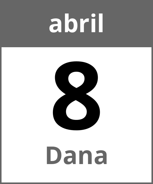 Festa Dana abril 8.4.