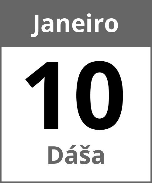 Festa Dáša Janeiro 10.1.