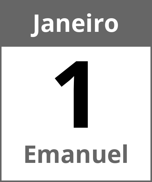 Festa Emanuel Janeiro 1.1.