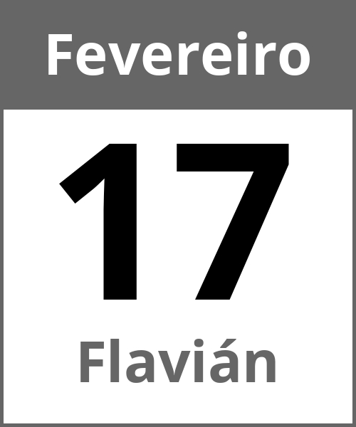 Festa Flavián Fevereiro 17.2.