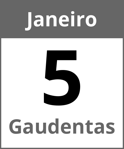 Festa Gaudentas Janeiro 5.1.