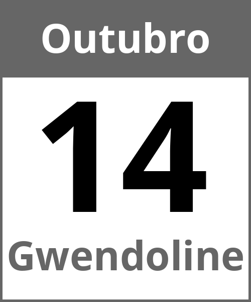 Festa Gwendoline Outubro 14.10.