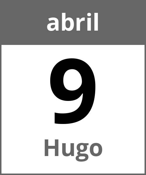 Festa Hugo abril 9.4.