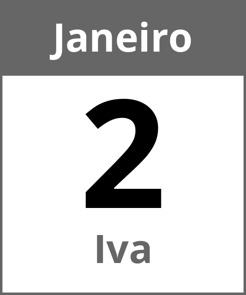 Festa Iva Janeiro 2.1.