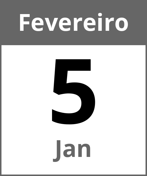 Festa Jan Fevereiro 5.2.