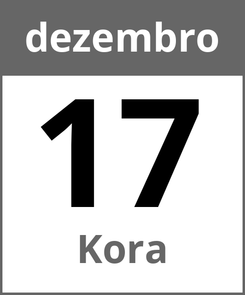 Festa Kora dezembro 17.12.