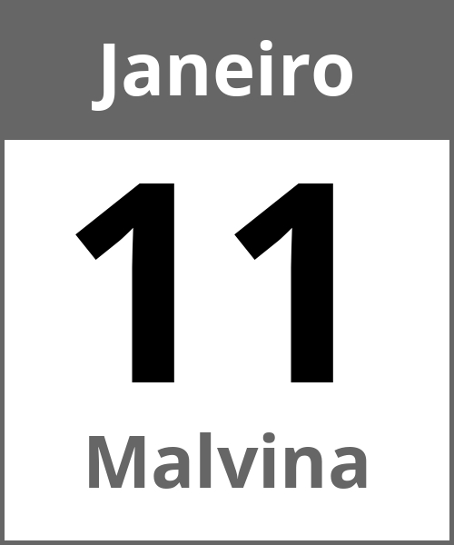 Festa Malvina Janeiro 11.1.