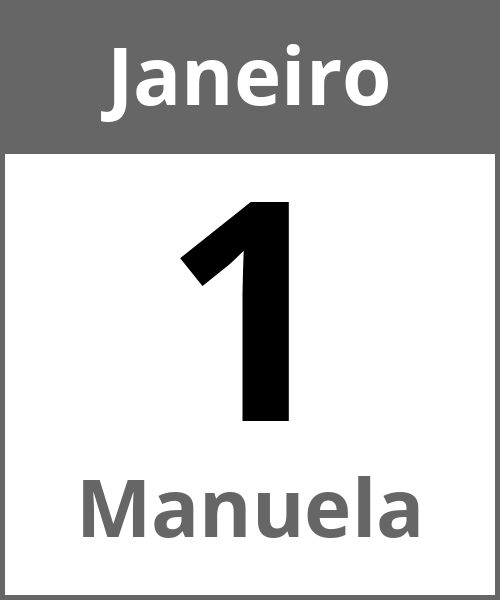 Festa Manuela Janeiro 1.1.