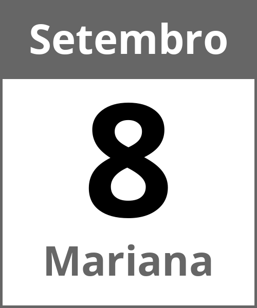 Festa Mariana Setembro 8.9.